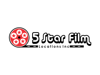 5 Star Film Locations Inc logo design by giphone