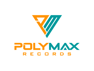 Poly Max Records logo design by PRN123
