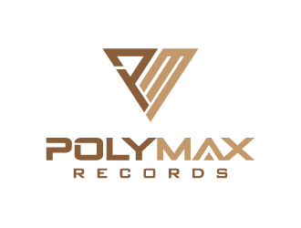 Poly Max Records logo design by PRN123