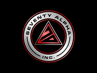 Seventy Alpha, Inc. logo design by excelentlogo