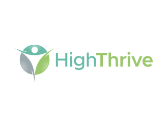 High Thrive logo design by lexipej