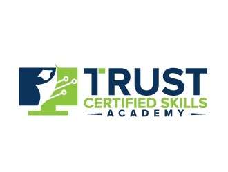TRUST Certified Skills Academy logo design by jaize