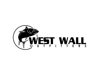 West Wall Outfitters logo design by giphone