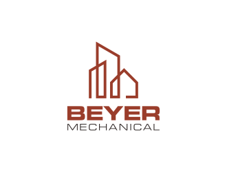 Beyer Mechanical logo design by noviagraphic