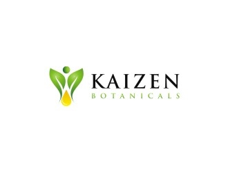 Kaizen Botanicals logo design by Franky.
