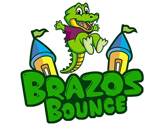 Brazos Bounce logo design by Optimus
