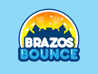 Brazos Bounce logo design by kunejo