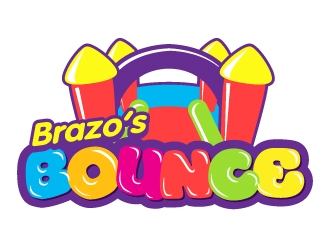 Brazos Bounce logo design by jaize