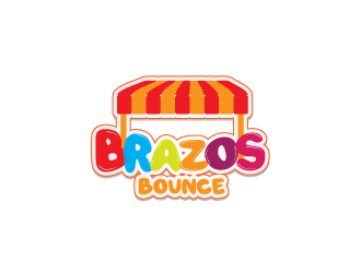 Brazos Bounce logo design by crazher
