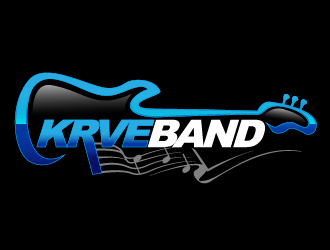 KRVE BAND logo design by THOR_