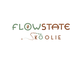 Flowstate Skoolie logo design by ROSHTEIN