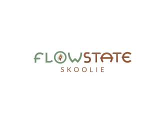 Flowstate Skoolie logo design by Greenlight