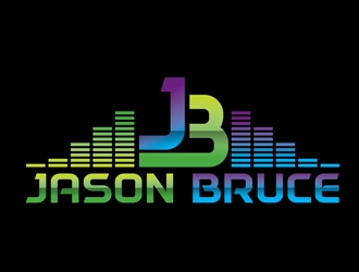 Jason Bruce or DJ Jason Bruce logo design by shere