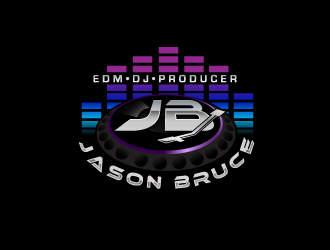 Jason Bruce or DJ Jason Bruce logo design by mattlyn
