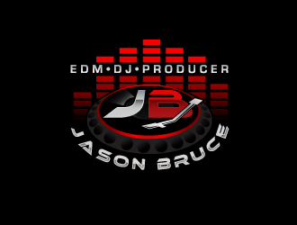 Jason Bruce or DJ Jason Bruce logo design by mattlyn