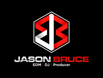 Jason Bruce or DJ Jason Bruce logo design by pakNton