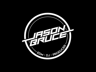 Jason Bruce or DJ Jason Bruce logo design by ekitessar