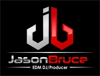 Jason Bruce or DJ Jason Bruce logo design by onetm