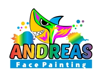 Andreas Face Painting  logo design by mckris