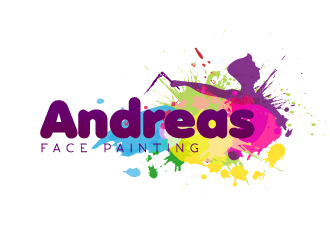 Andreas Face Painting  logo design by schiena