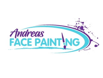Andreas Face Painting  logo design by jaize