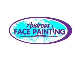 Andreas Face Painting  logo design by jaize