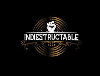 INDIESTRUCTABLE logo design by schiena