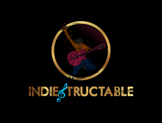 INDIESTRUCTABLE logo design by ROSHTEIN