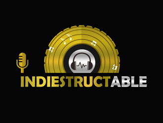 INDIESTRUCTABLE logo design by Arrs
