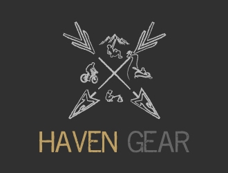 Haven Gear logo design by savvyartstudio