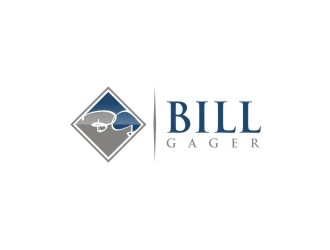 Bill Gager logo design by EkoBooM
