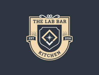 The Lab Bar and Kitchen logo design by Erfandarts
