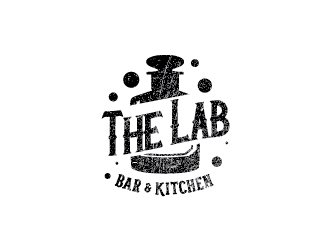 The Lab Bar and Kitchen logo design by mariko