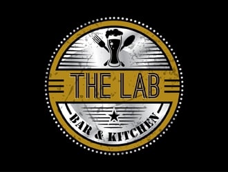 The Lab Bar and Kitchen logo design by MAXR
