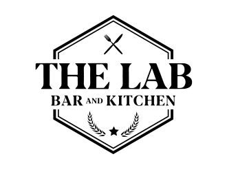 The Lab Bar and Kitchen logo design by BeDesign