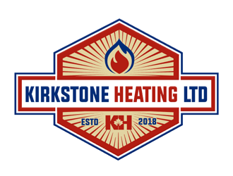 Kirkstone Heating Ltd. logo design by megalogos