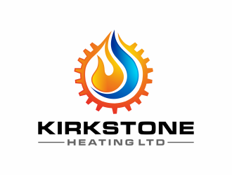 Kirkstone Heating Ltd. logo design by hidro