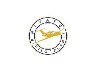 Private Pilot Planet logo design by ammad