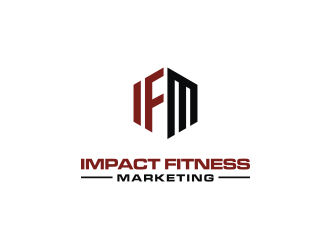Impact Fitness Marketing logo design by mbamboex