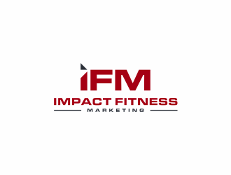 Impact Fitness Marketing logo design by ammad