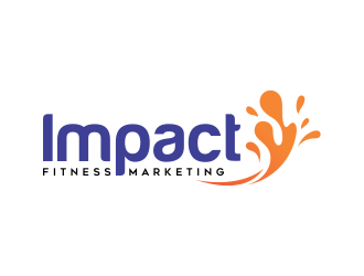 Impact Fitness Marketing logo design by AisRafa