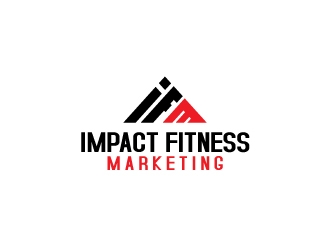 Impact Fitness Marketing logo design by artbitin