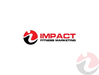 Impact Fitness Marketing logo design by imalaminb
