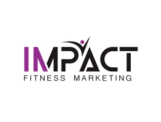 Impact Fitness Marketing logo design by Webphixo