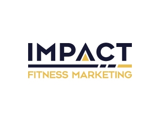 Impact Fitness Marketing logo design by akilis13