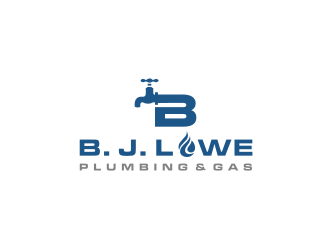 B. J. Lowe Plumbing & Gas logo design by aflah