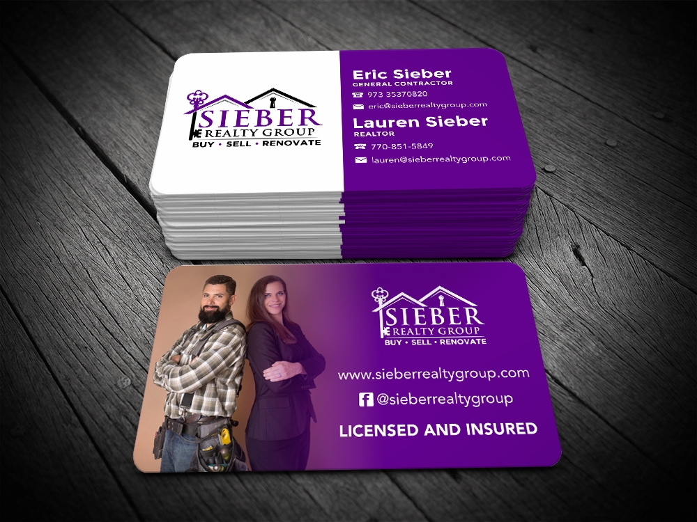 Sieber Realty Group logo design by Girly