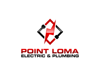 Point Loma Electric and Plumbing logo design by ubai popi