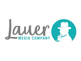 Lauer Media Company logo design by Foxcody