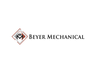 Beyer Mechanical logo design by ROSHTEIN
